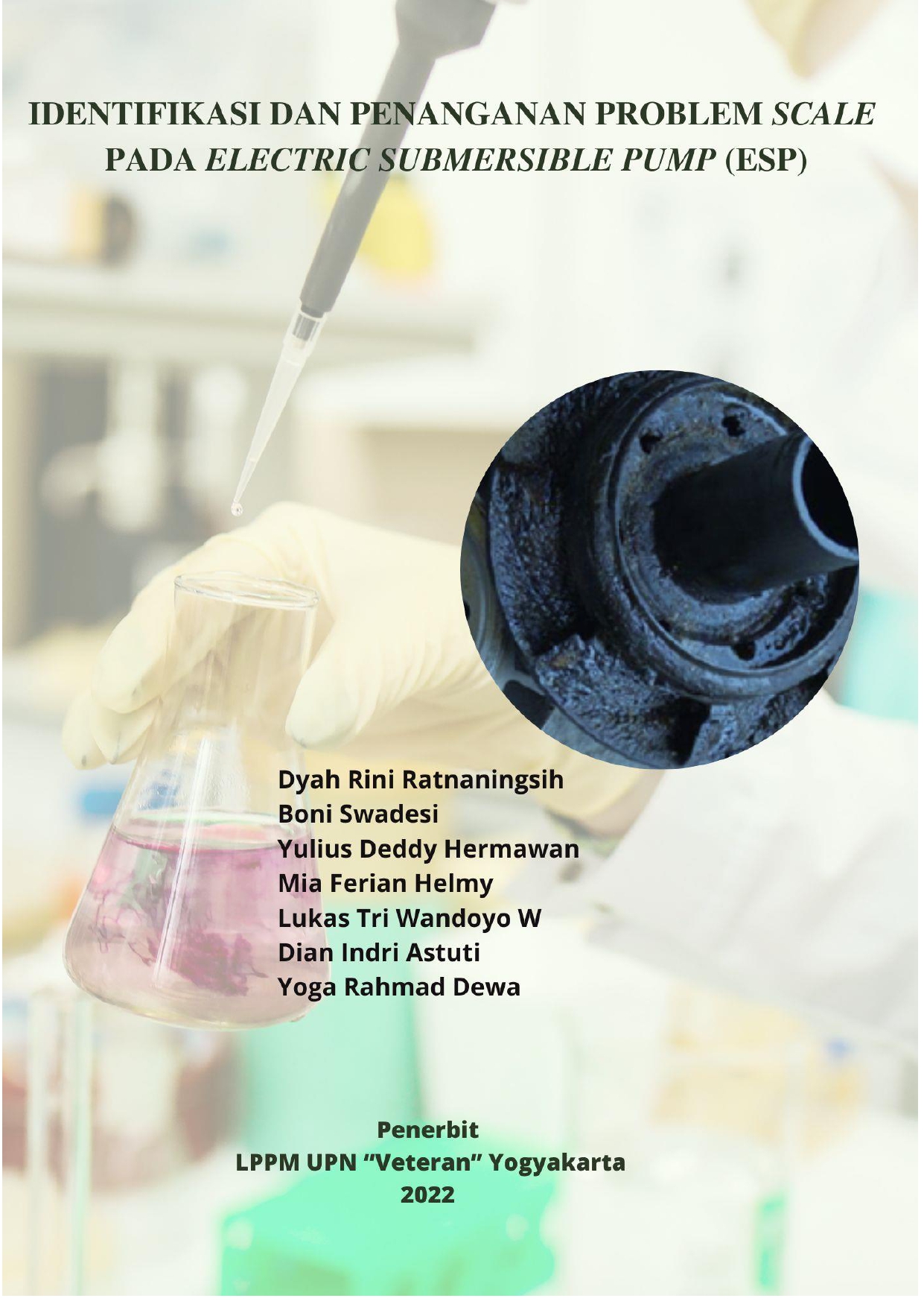 Cover Buku Identifikasi Dan Penanganan Problem Scale Pada Electric Submersible Pump (ESP)